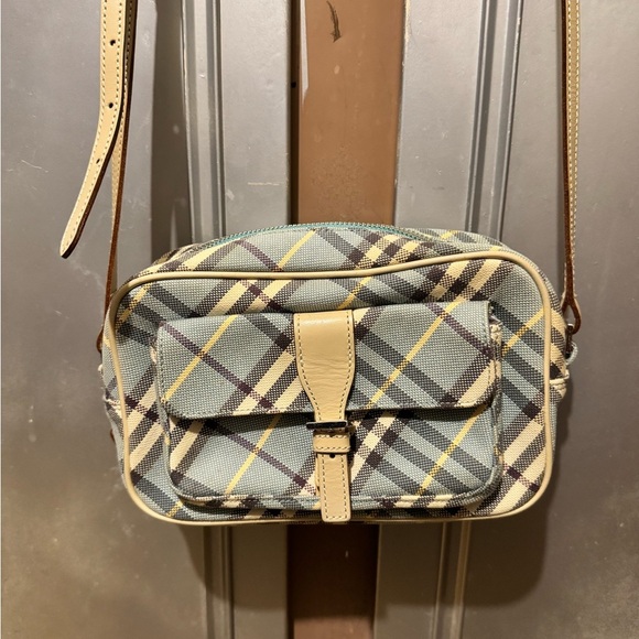 Burberry Plaid Crossbody Bag with Adjustable Strap - Picture 1 of 10